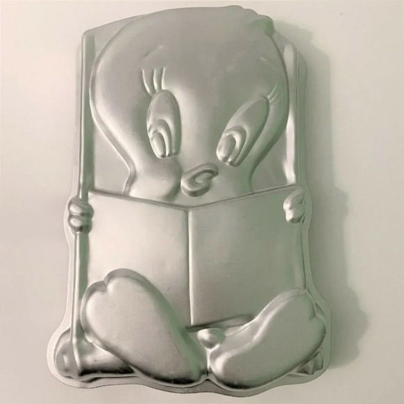 Vintage 1979 Tweety Bird Cake Pan Wilton Warner Bros Baking Mold Birthday Party - Picture 5 of 8